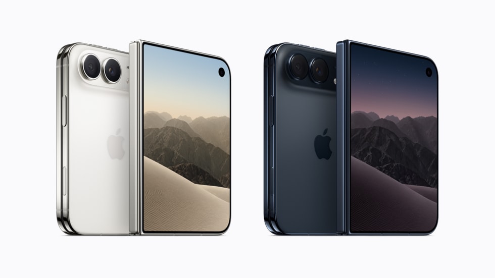iPhone Duo の本体の色の並び（2色）